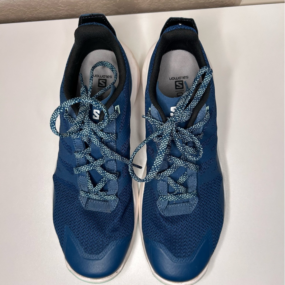 Salomon Patrol Trail Running Shoe Women’s Size 10 Legion Blue/White/Yucca